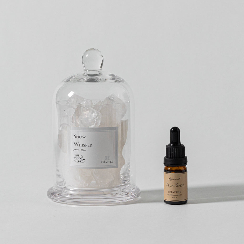 Snow Whisper Gemstone Diffuser [lemon/jasmine]
