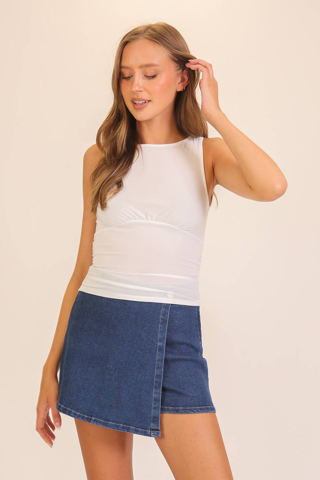 Ruched ITY Essential Top