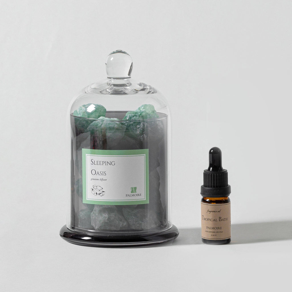 Sleeping Oasis Gemstone Diffuser [apple/amber]