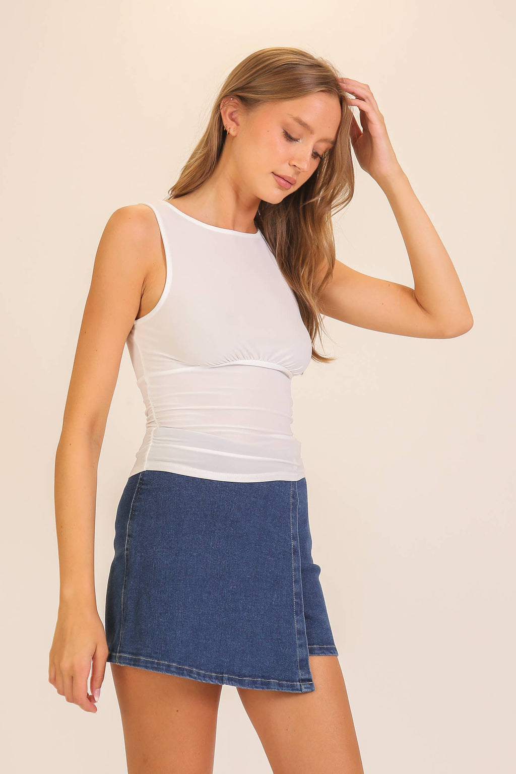Ruched ITY Essential Top