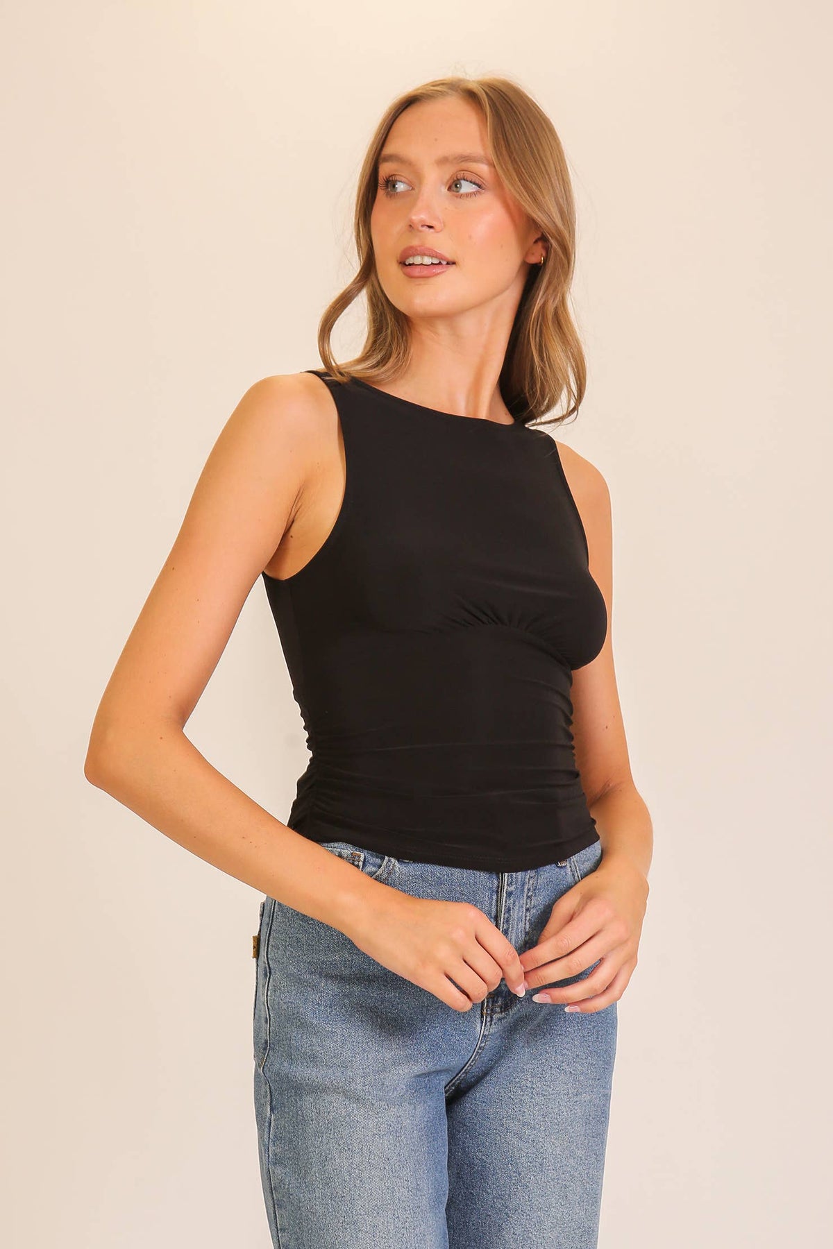 Ruched ITY Essential Top