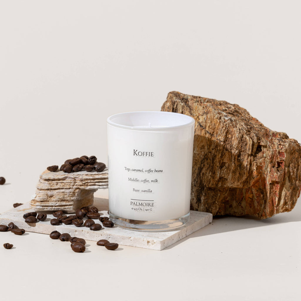 Koffie Soy Wax Candle Set (4.9 Oz / 2.3 Oz)