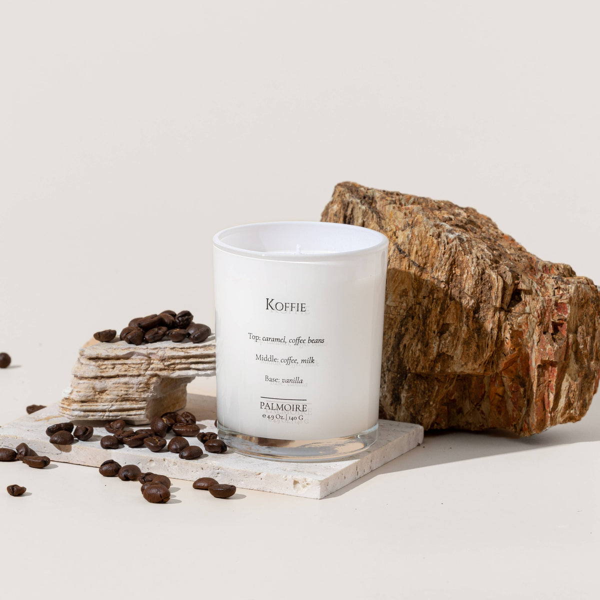 Koffie Soy Wax Candle Set (4.9 Oz / 2.3 Oz)