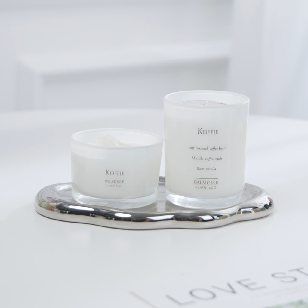 Koffie Soy Wax Candle Set (4.9 Oz / 2.3 Oz)