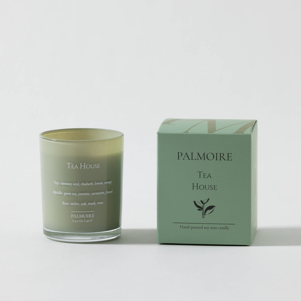 Tea House Soy Wax Candle Set (4.9 Oz / 2.3 Oz)