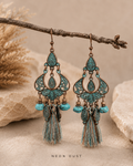 Desert Dust Tassel Earrings