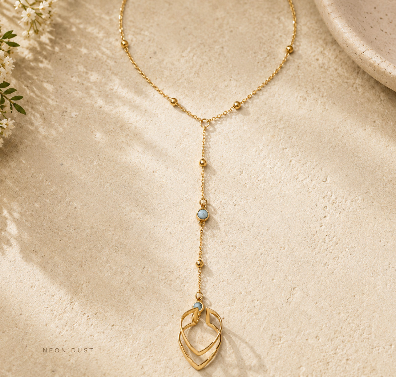 Golden Dust Layered Necklace