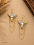 Golden Rodeo Glam Earrings