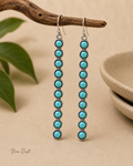 Turquoise Rain Dust Earrings