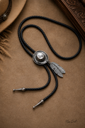 Wild Feather Bolo Necklace