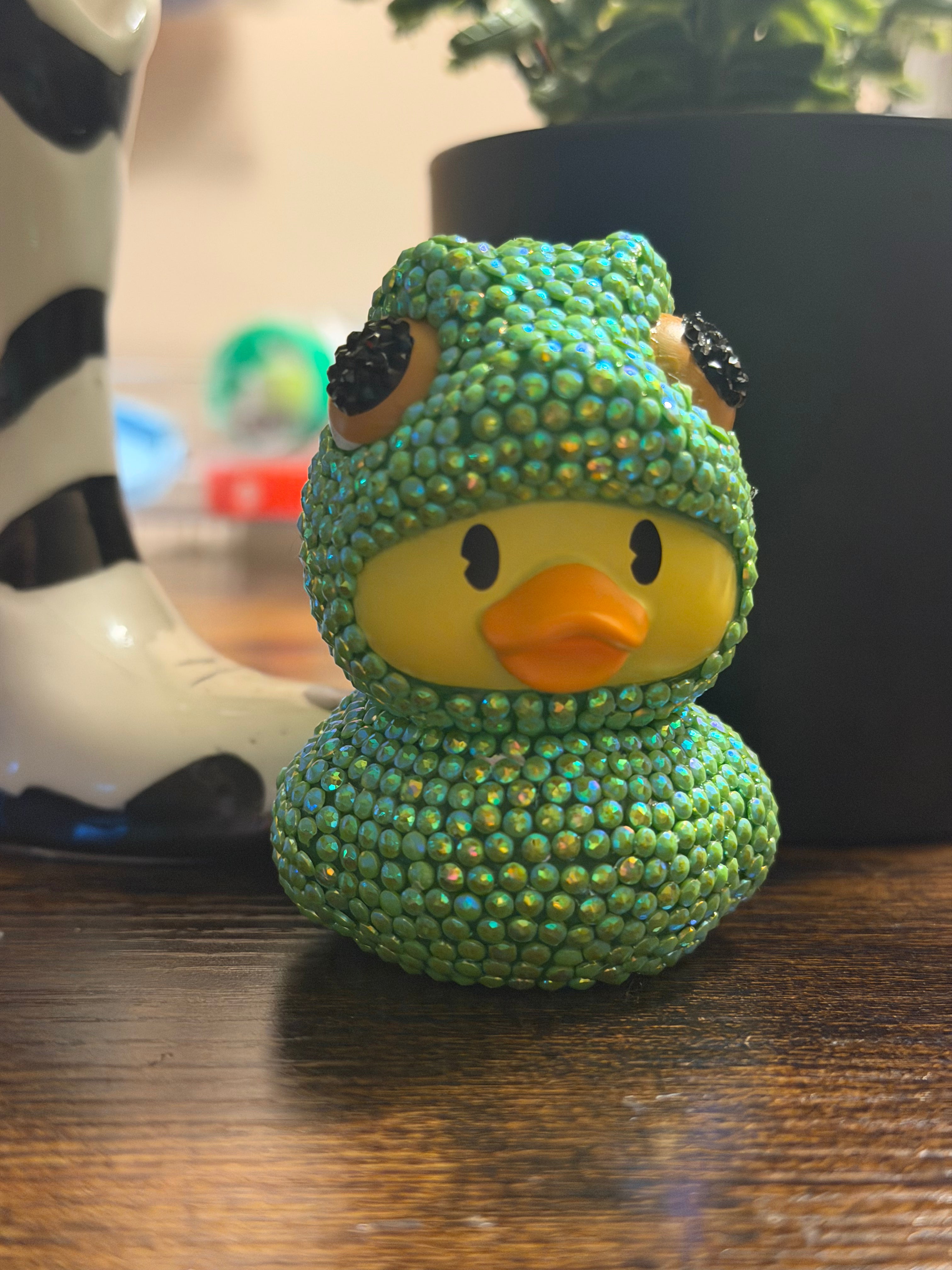 Pascal Inspired Bedazzled Duck