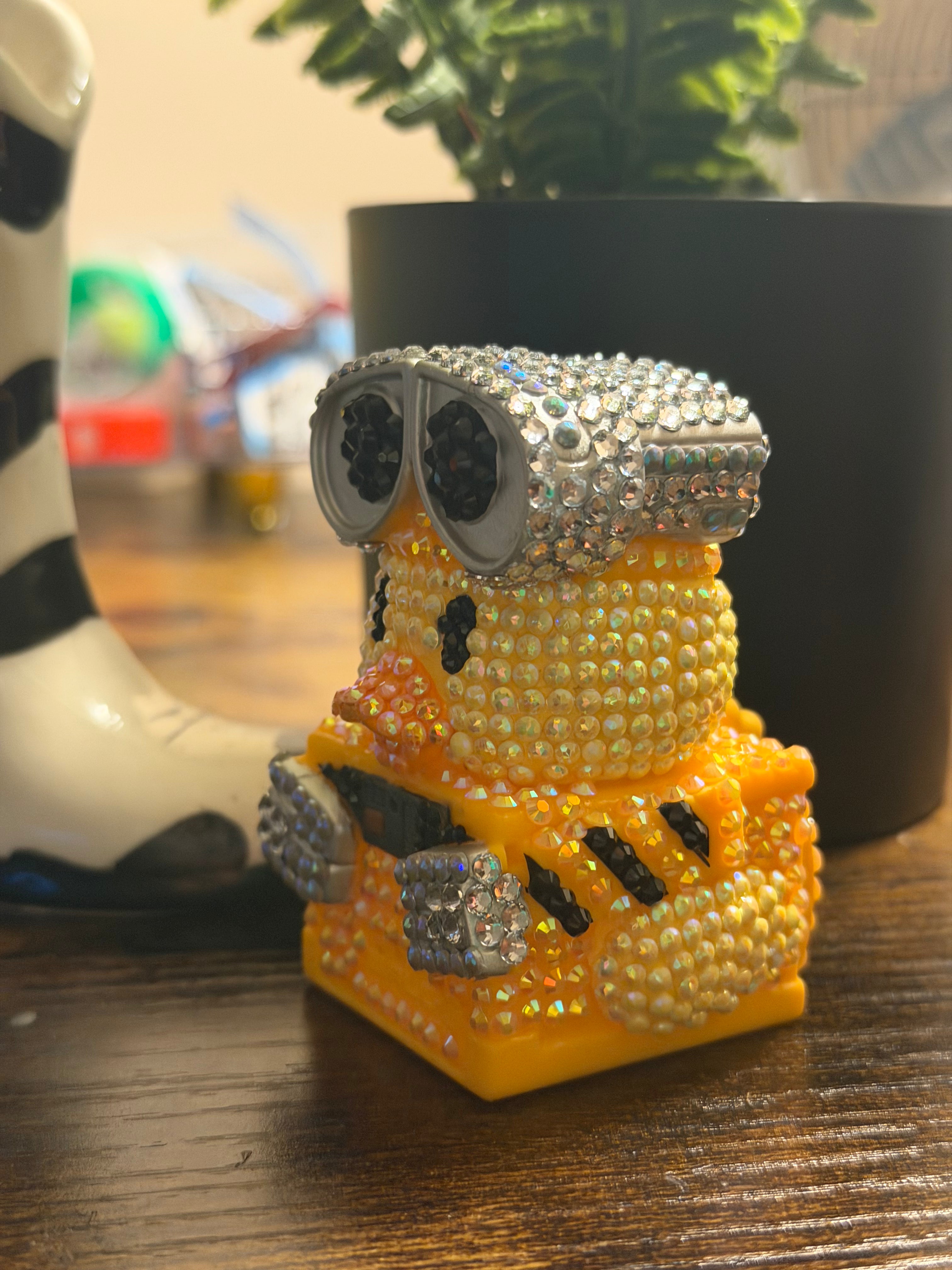 WALL-E Inspired Bedazzled Duck