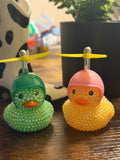 Propeller Hat Bedazzled Ducks