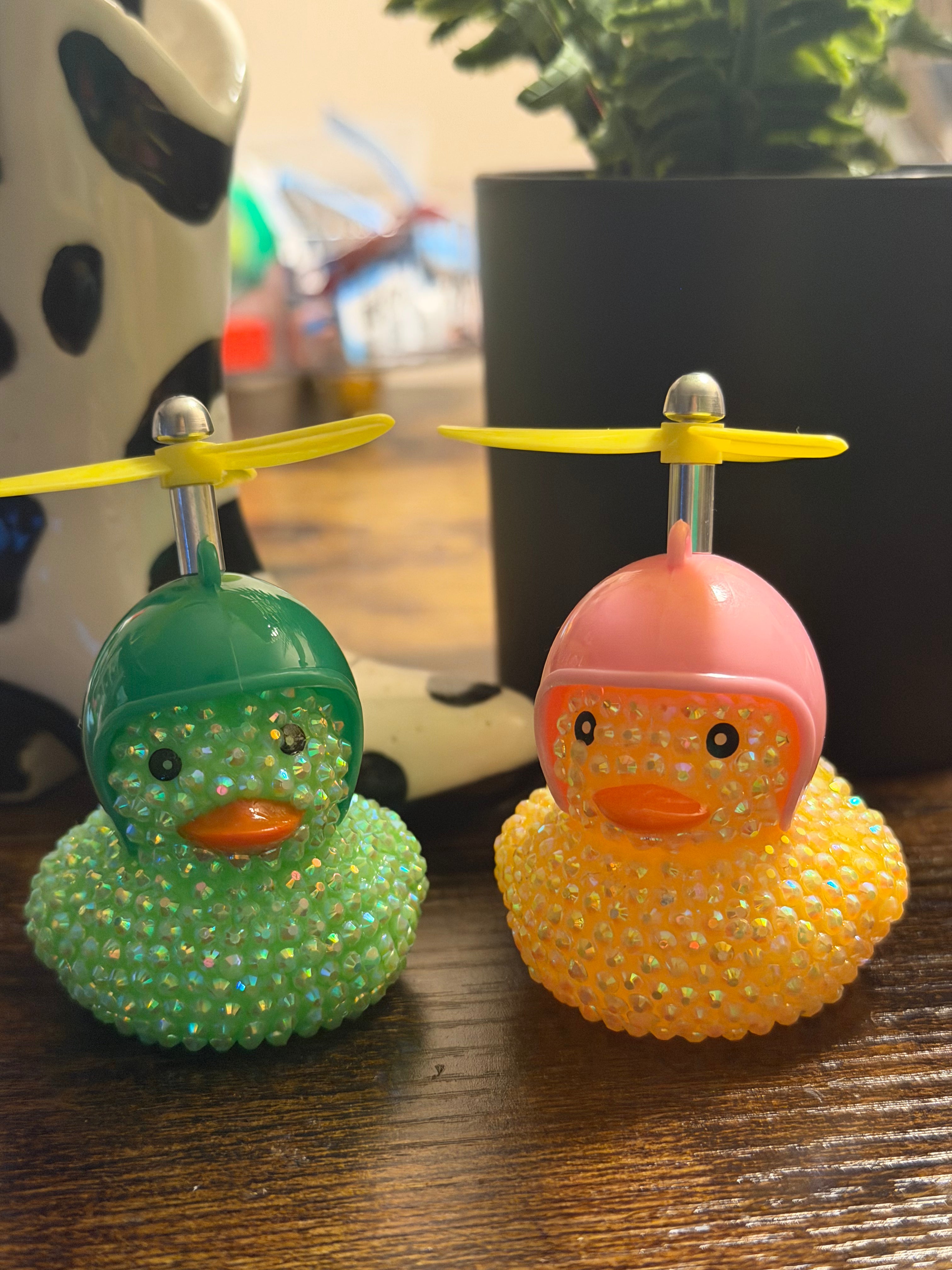 Propeller Hat Bedazzled Ducks