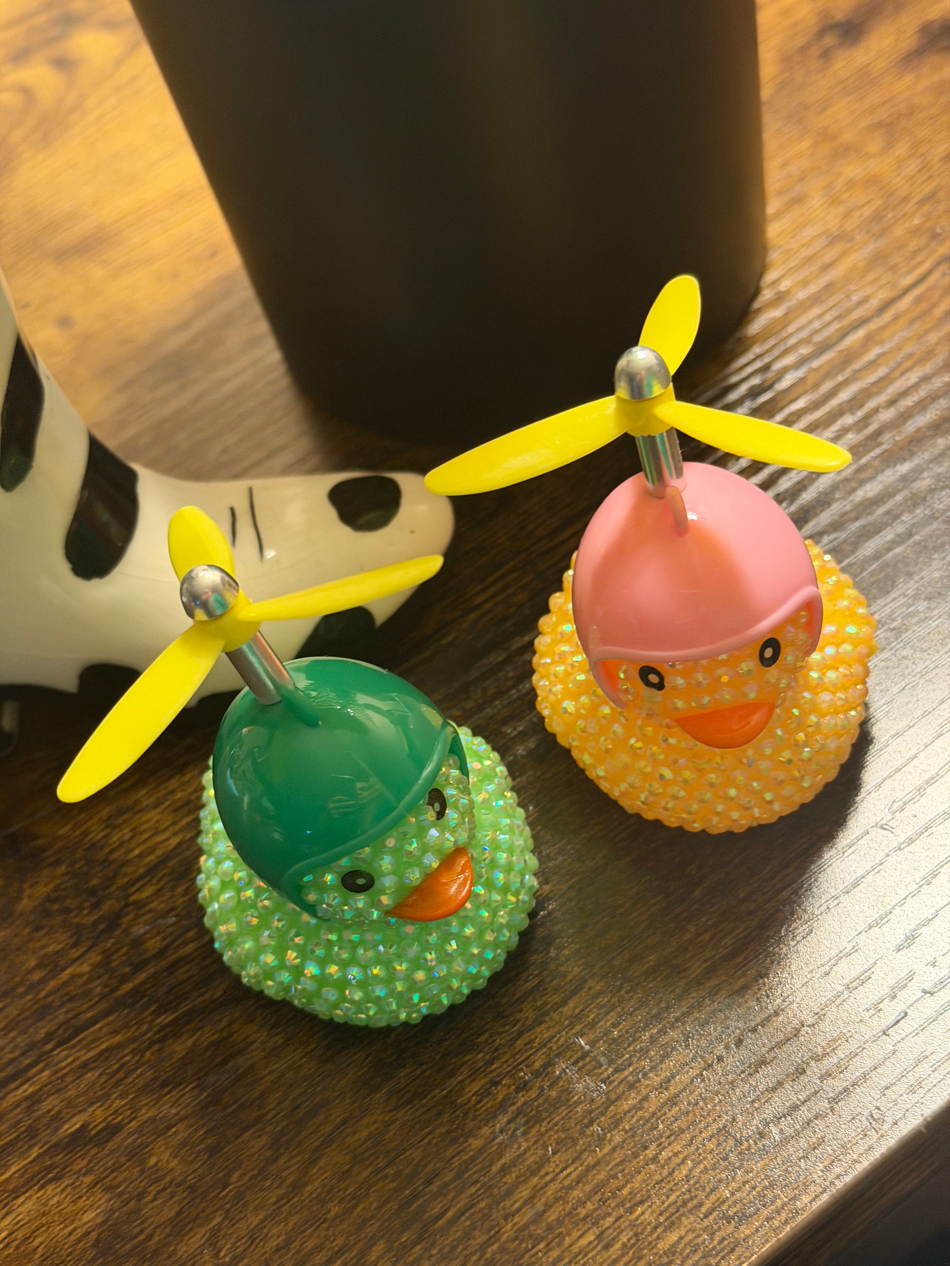 Propeller Hat Bedazzled Ducks
