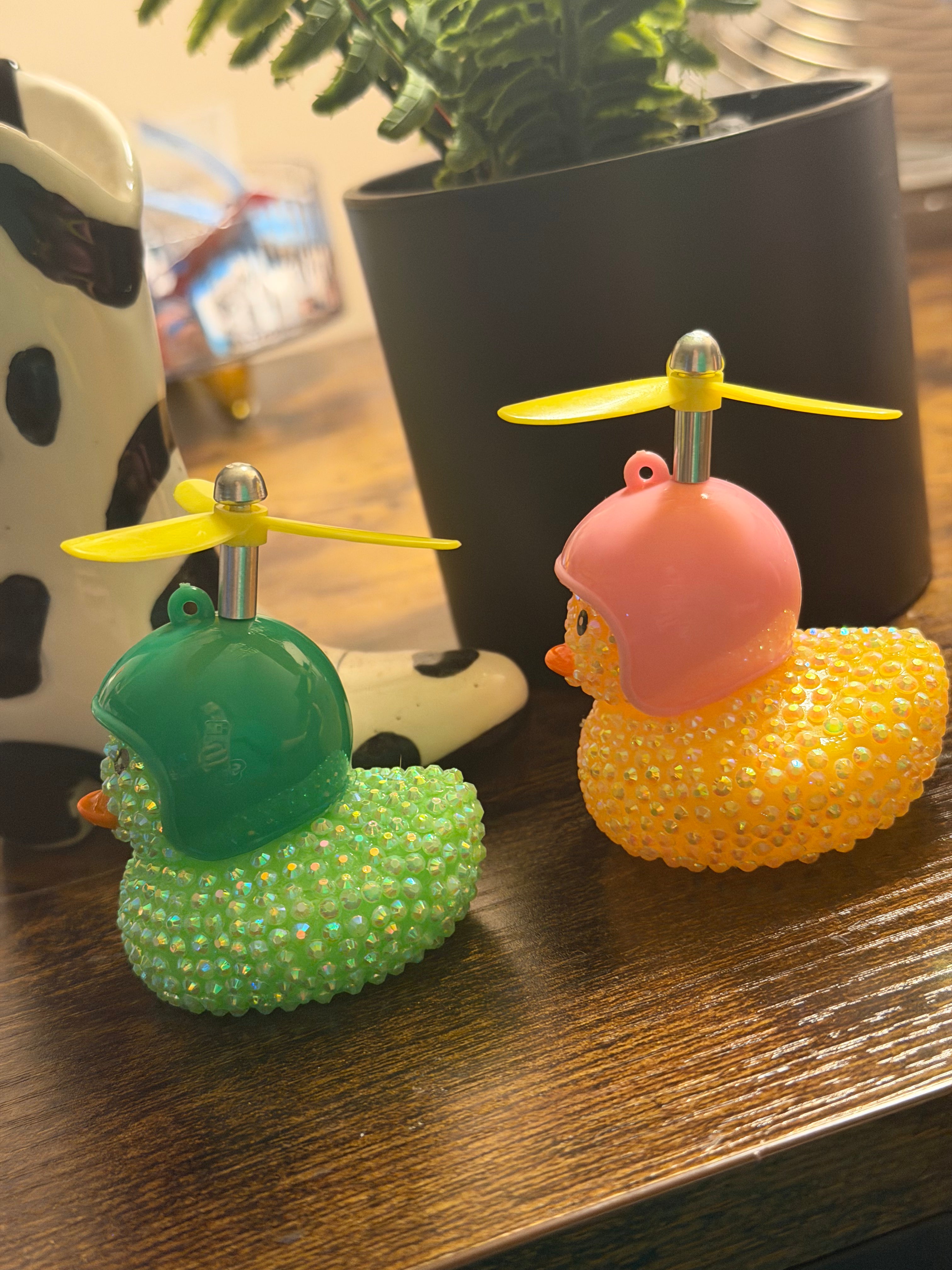 Propeller Hat Bedazzled Ducks