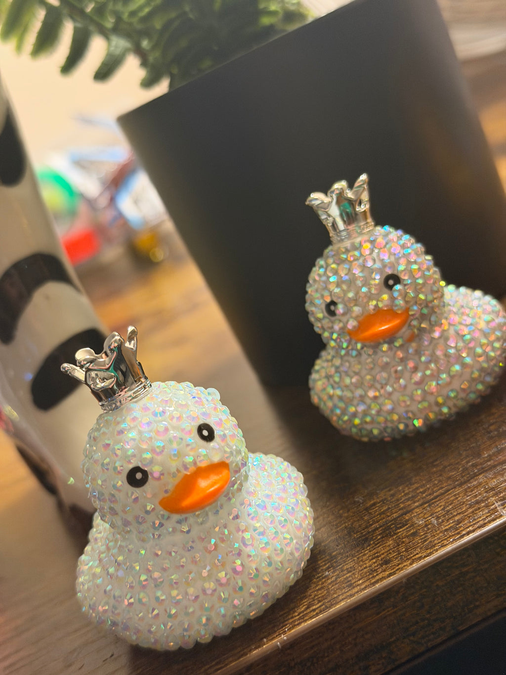 Bedazzled Duck with Crown