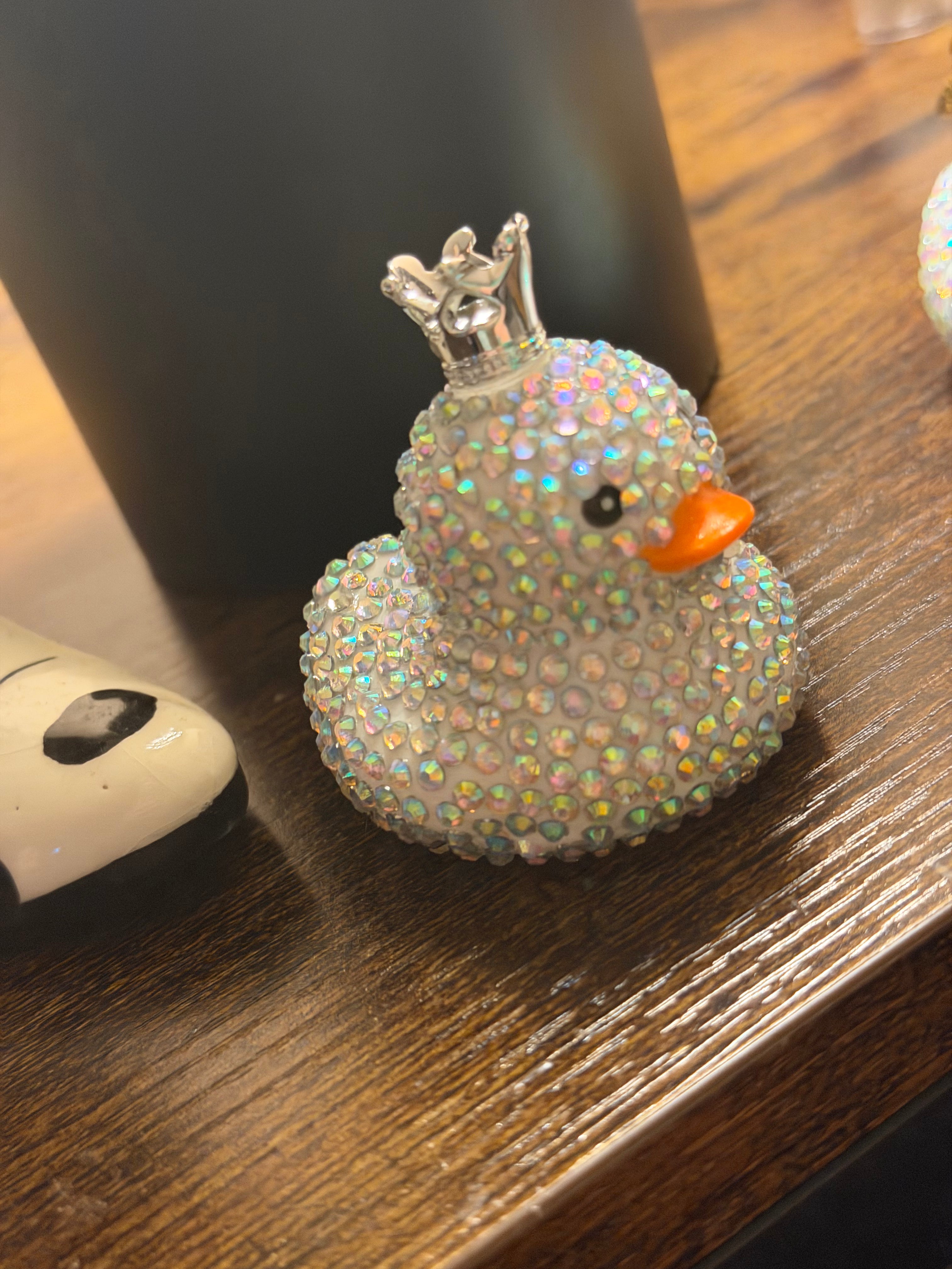 Bedazzled Duck with Crown