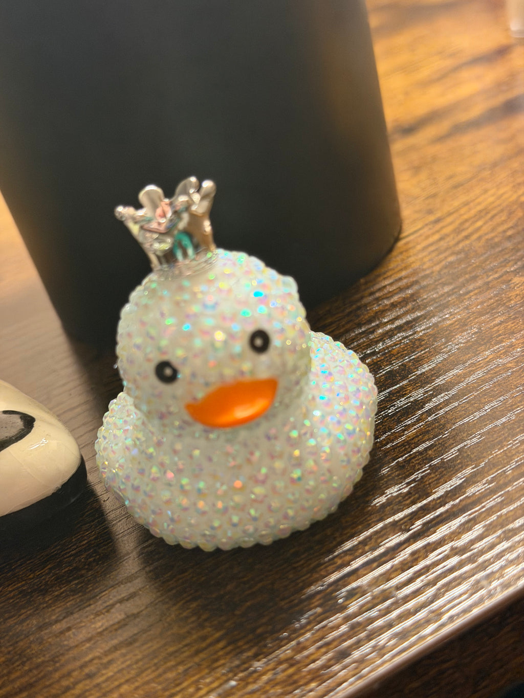 Bedazzled Duck with Crown