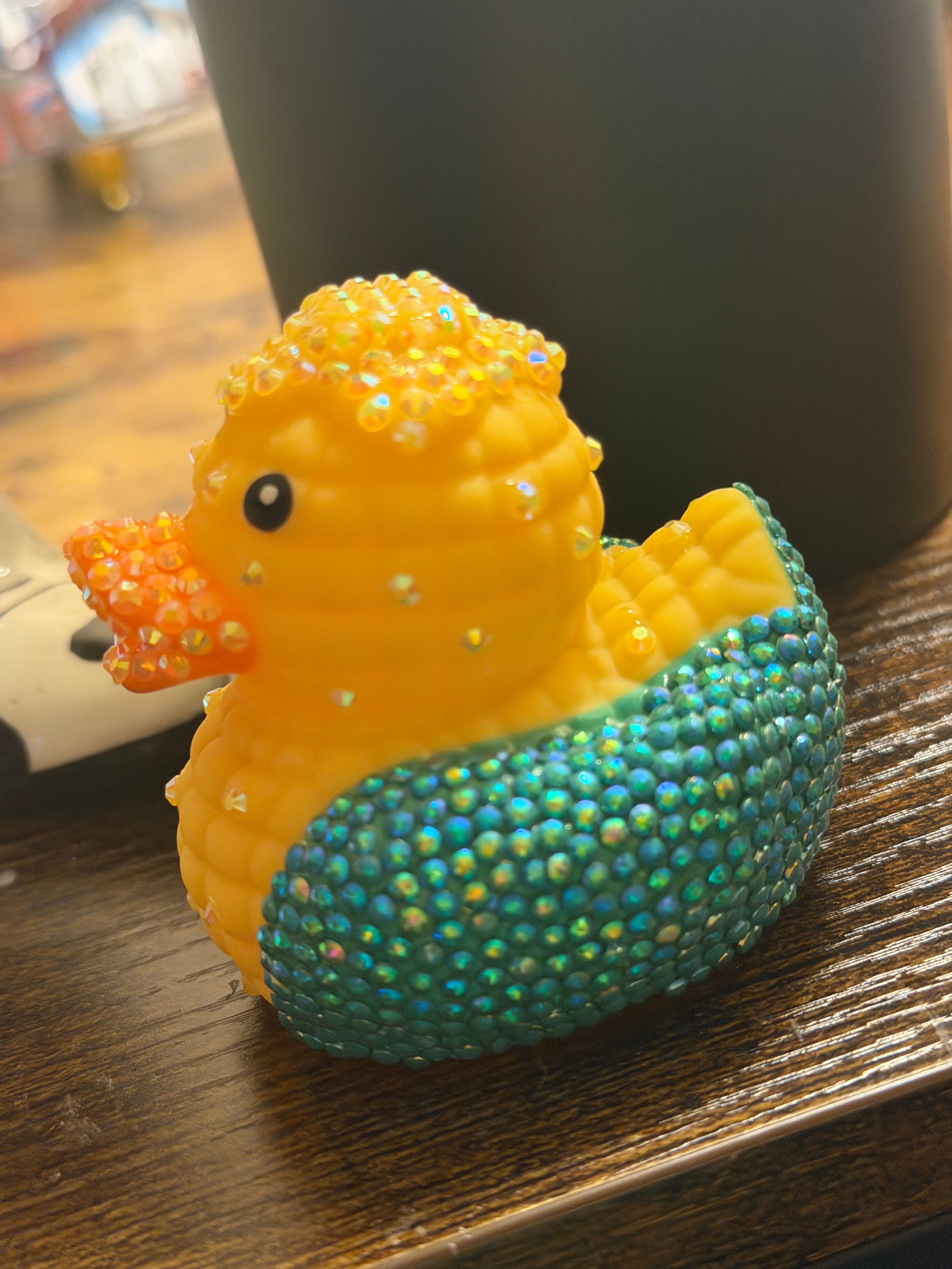 Bedazzled Corn Duck