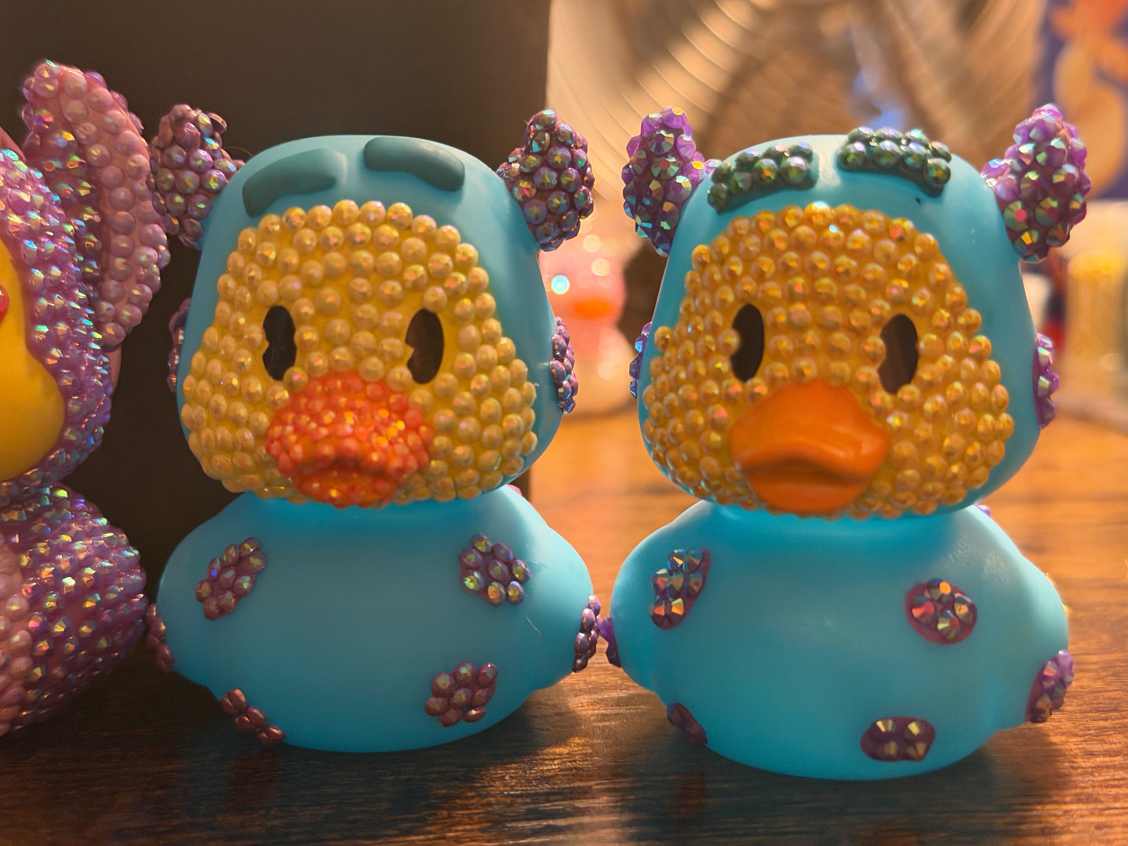 Sulley Inspired Bedazzled Duck