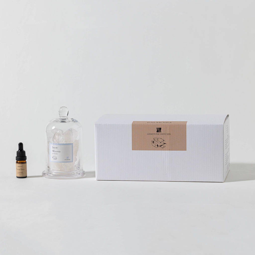 Snow Whisper Gemstone Diffuser [lemon/jasmine]