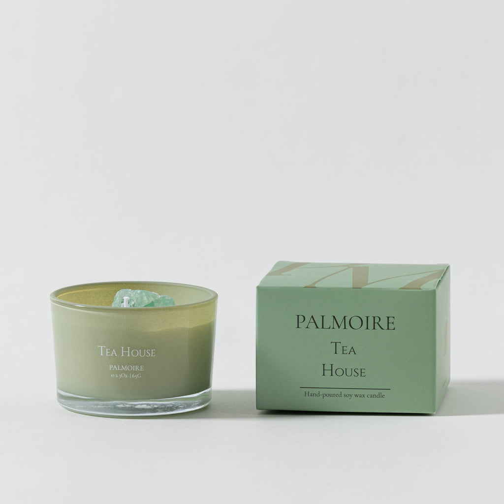 Tea House Soy Wax Candle Set (4.9 Oz / 2.3 Oz)