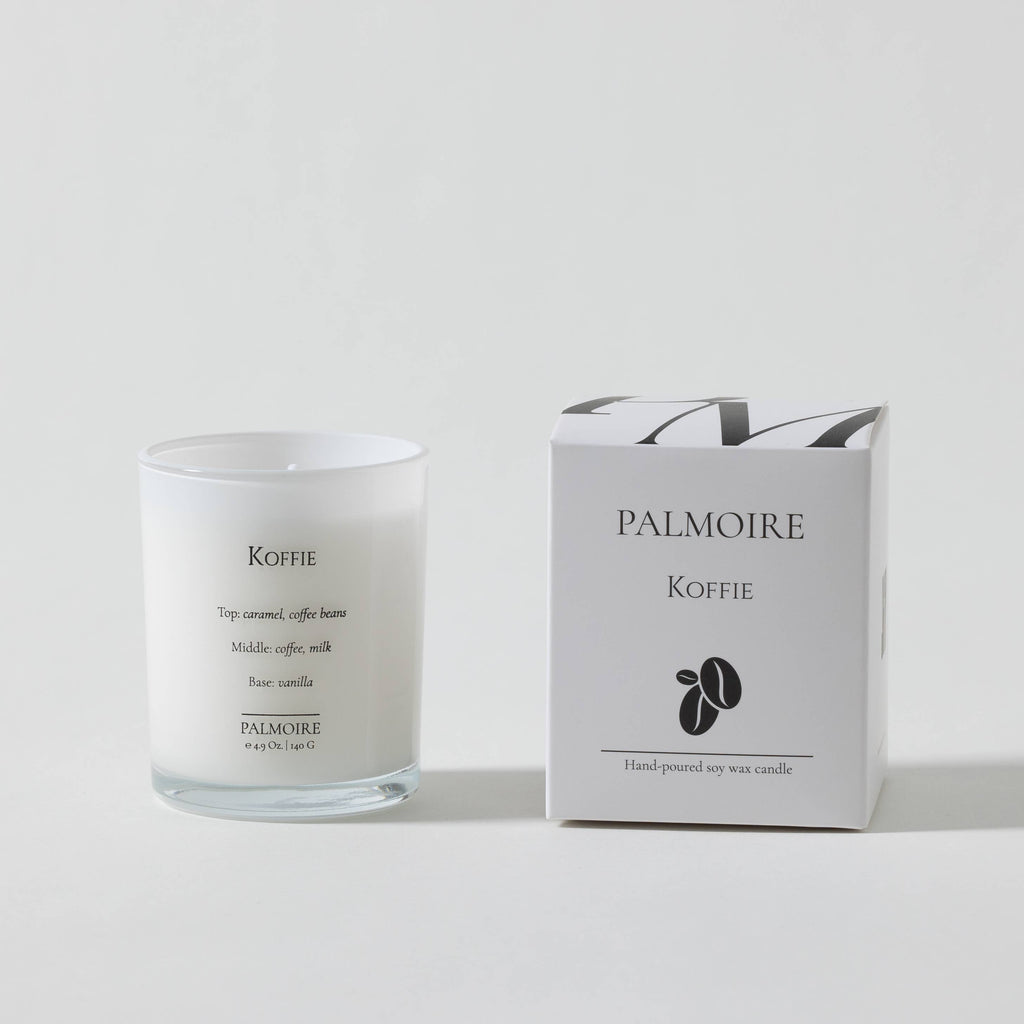Koffie Soy Wax Candle Set (4.9 Oz / 2.3 Oz)