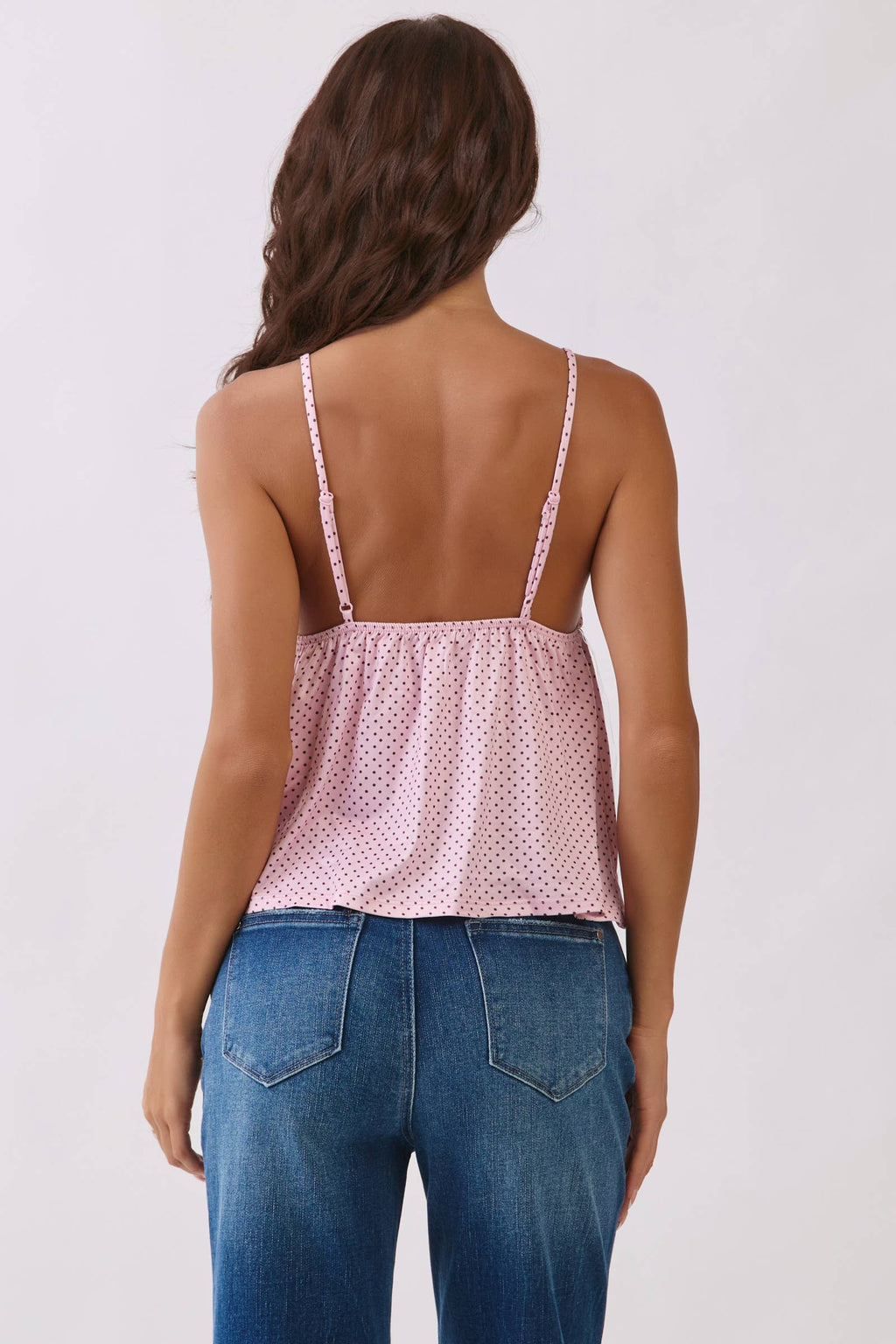JC57748AP - CAMI JERSEY BABYDOLL TANK