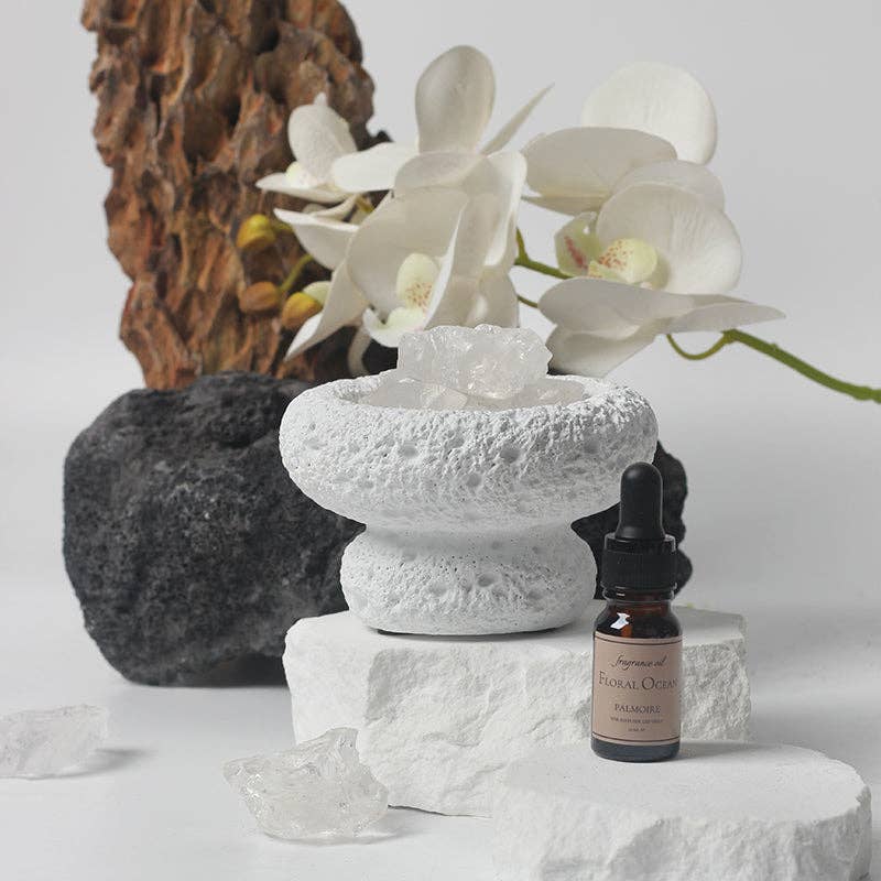 Decorative Ceramic Home Fragrance Diffuser – Floral Ocean