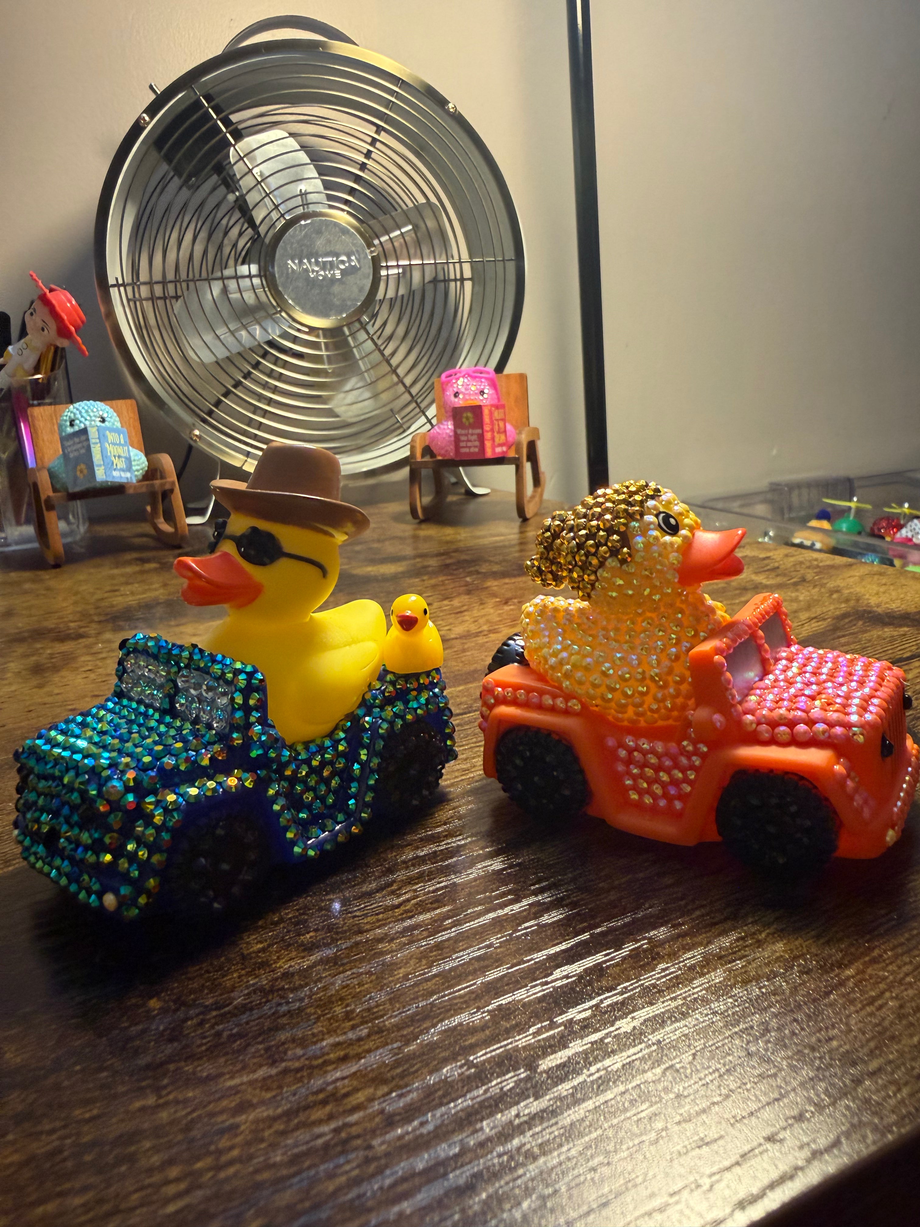 Jeep Bedazzled Ducks