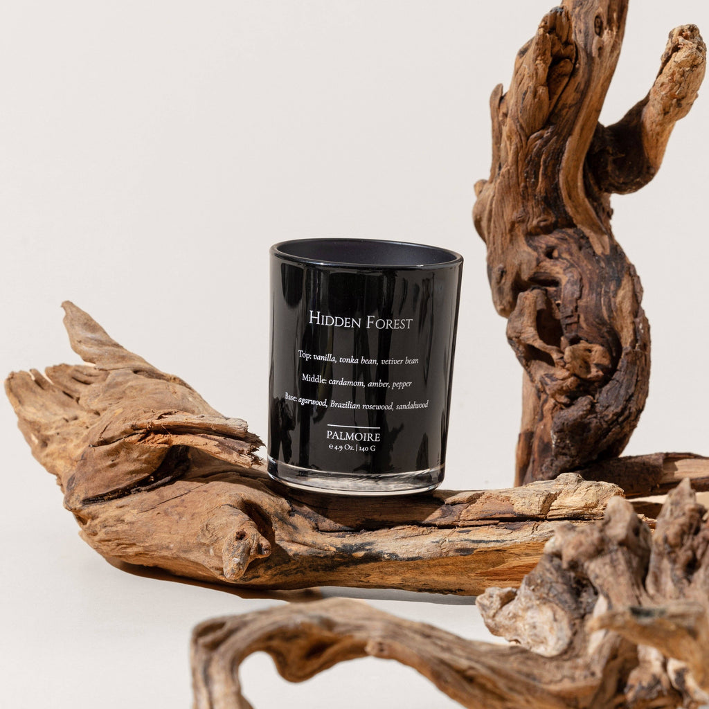 Hidden Forest Soy Wax Candle [vanilla/rosewood/sandalwood]